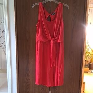 Connected Apparel Red Sleeveless Jumper